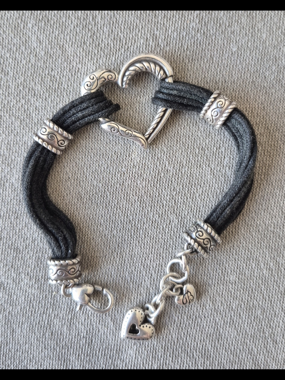 Brighton  Multi-Strand Heart Toggle Bracelet